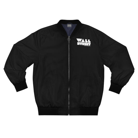 Curtis Carroll's WallStreet Men's Bomber Jacket (AOP)