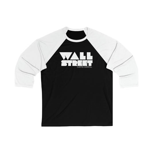 Curtis Carroll's WallStreet  3\4 Sleeve Baseball Tee