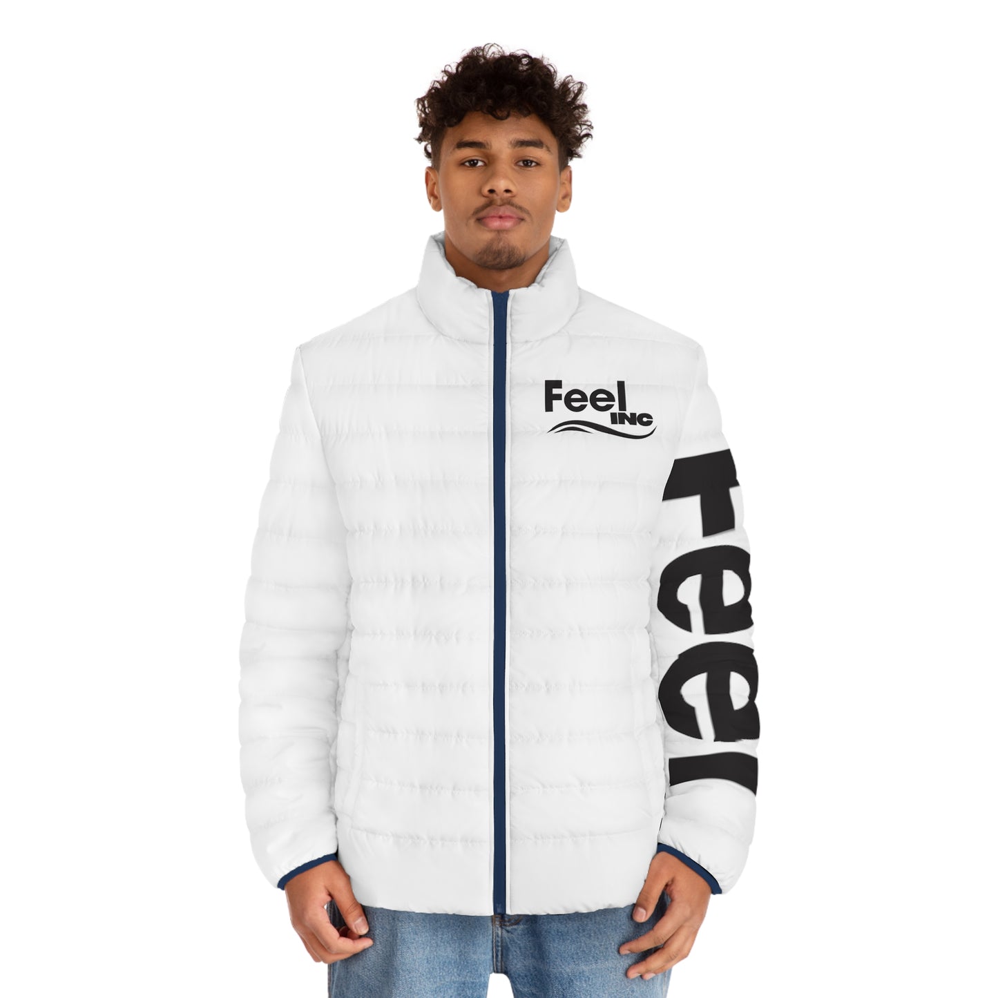 Curtis Carroll's Feel Inc Men's Puffer Jacket (AOP)